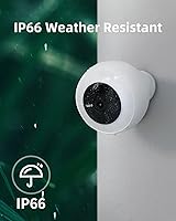 Vista 6 de Noorio B210 y B310 Dou Sistema de cámara de seguridad para exteriores, seguridad inalámbrica 2K para el hogar, funciona con pilas, visión nocturna a