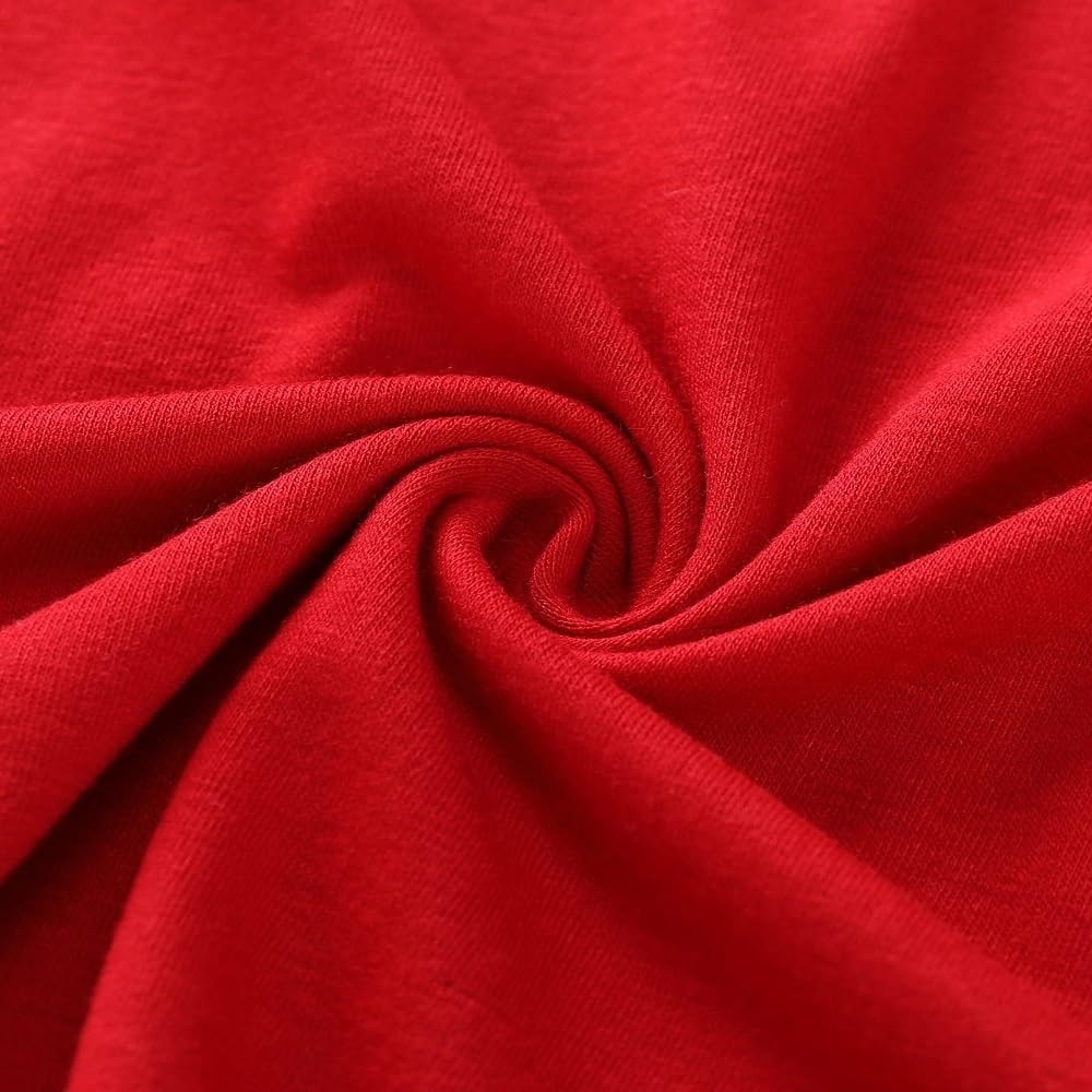 DESFSE Merry Christmas Shirts for Women Christmas Short Sleeve Tshirt Xmas Buffalo Plaid Tree Cute Graphic Print Tee Tops - Image 2