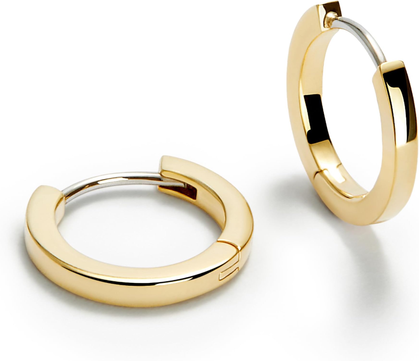 Ana LuisaGold Huggie Hoop Earrings - Versatile, Easy-To-Stack & Delicate Gold Hoops for Women - Hypoallergenic, Water-Resistant & Tarnish-Free - Stylish Gold Hoops - Women's Gift Ideas