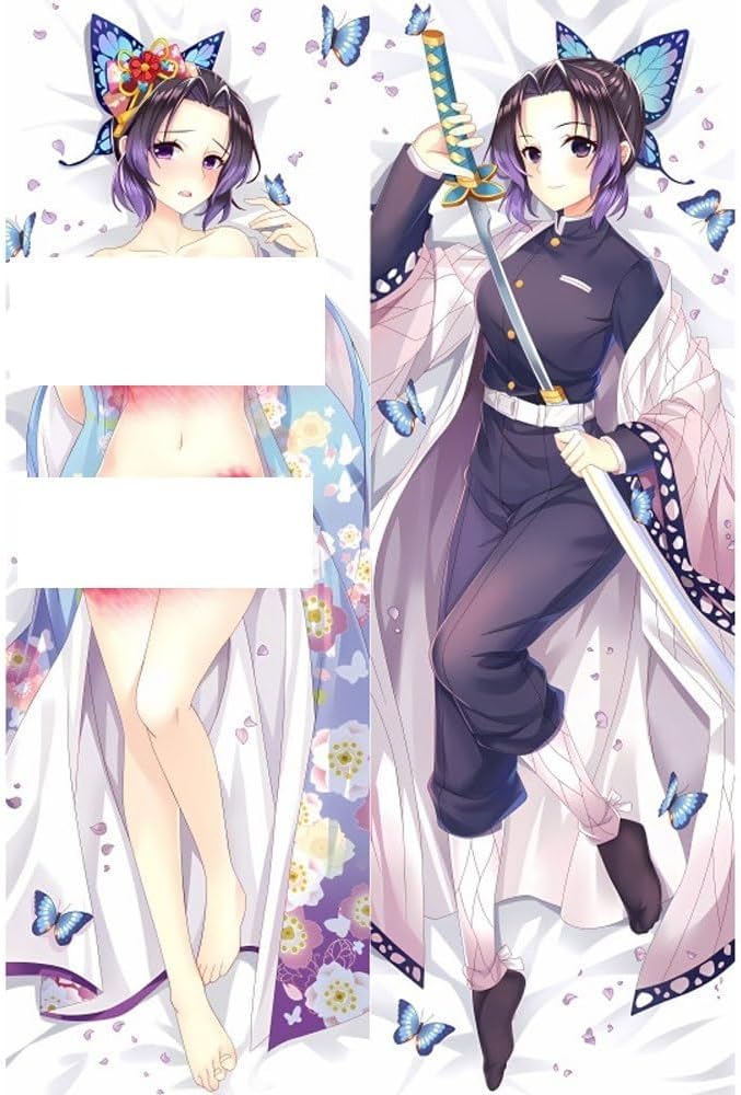 Kochou Shinobu Anime Girl abrazando la funda de la Mexico Ubuy