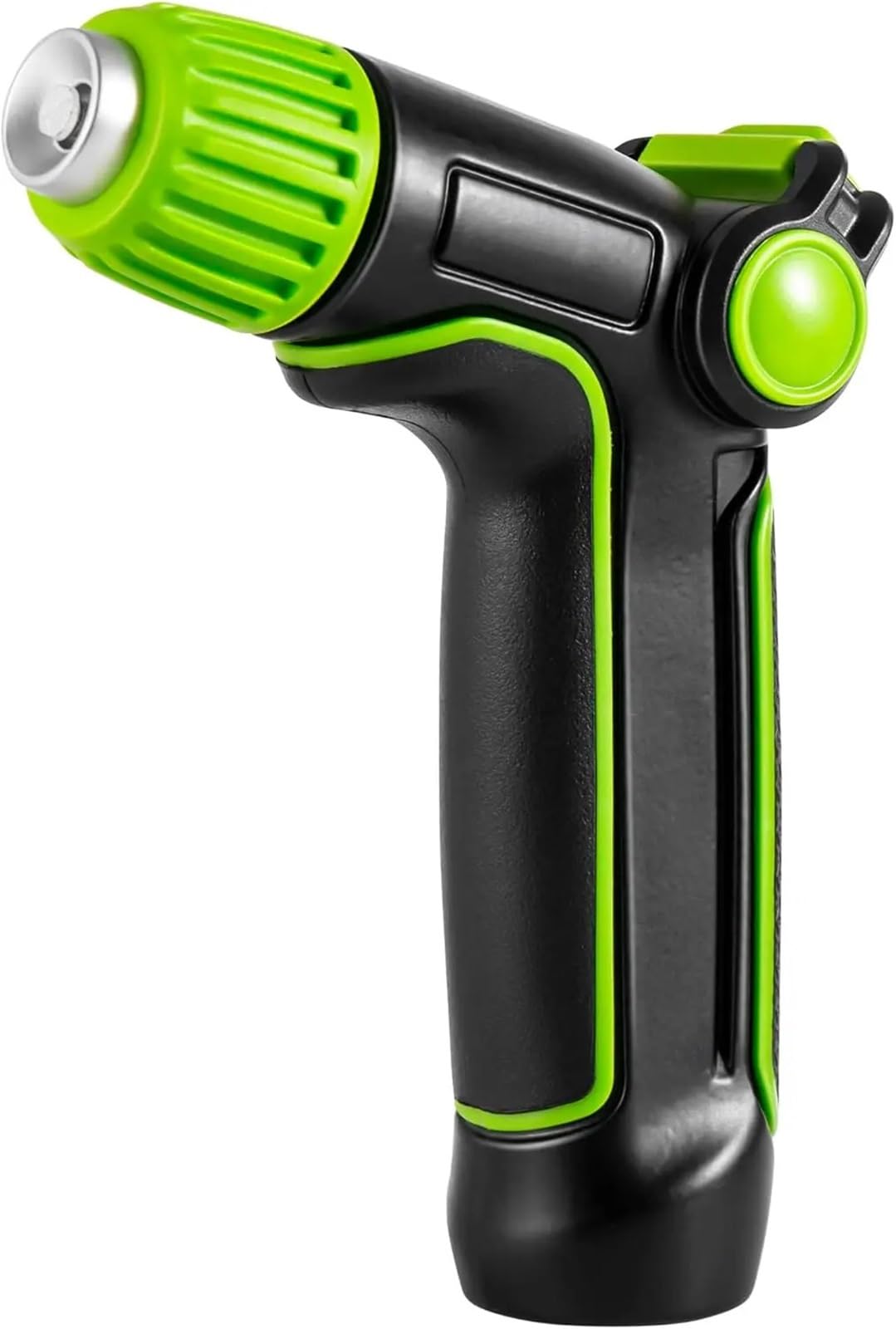 Lcvzxcfkx One Color Hose Nozzle, Metal High Pressure Hose Nozzle With 4 Spray Patterns