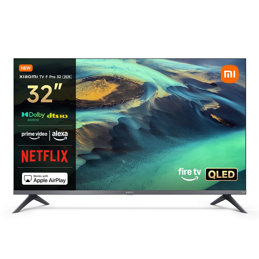 Xiaomi TV Pro 32 Zoll 2025 QLED Smart TV Fire OS7 Triple Tuner, L32MB-FPEU