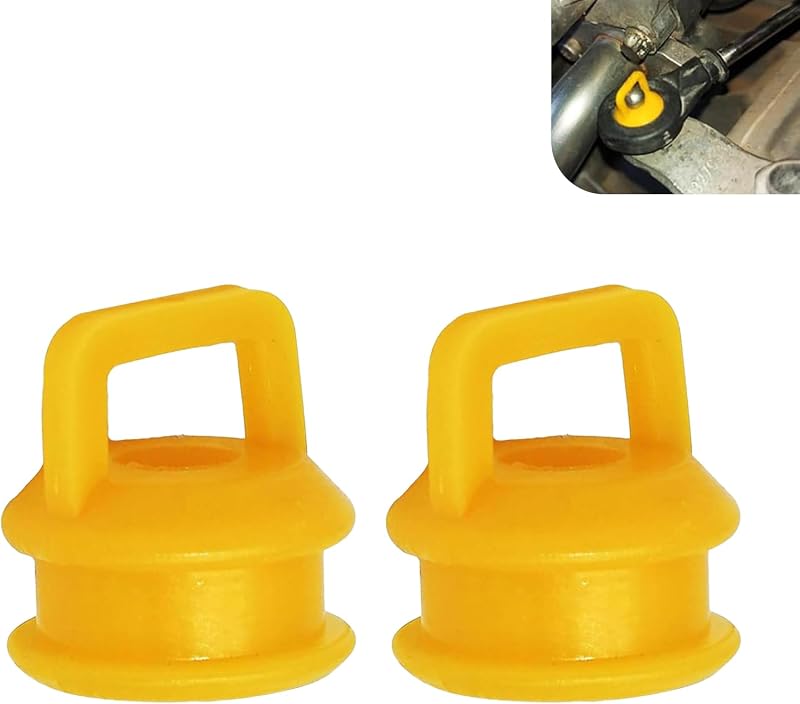 Bucha do cabo seletor de câmbio Bawkars para transmissão – OEM 15276979, laranja, conjunto com 2 unidades