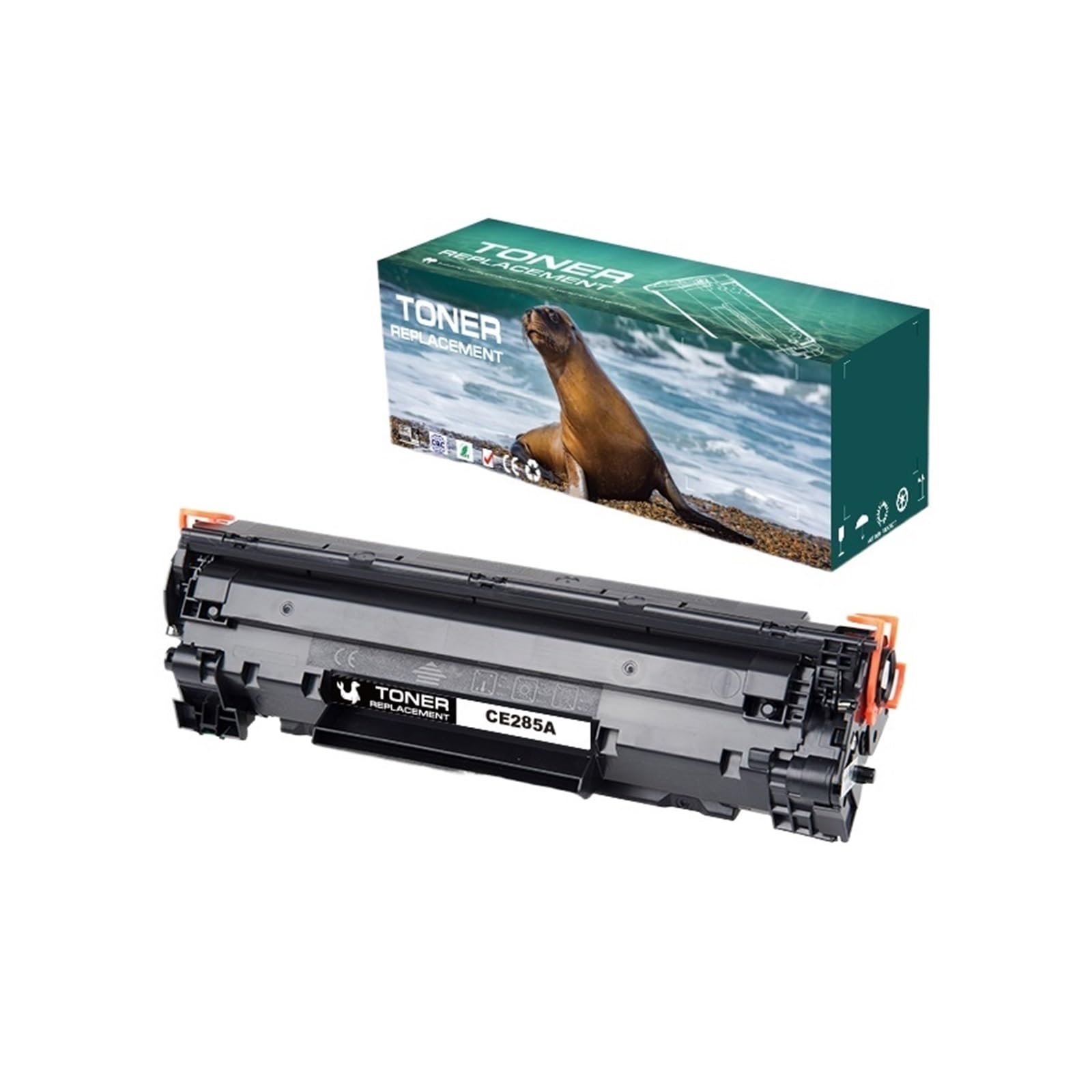 Cartuccia Toner Compatibile Qualicom CE285A 85A For HP LaserJet(BKx1)