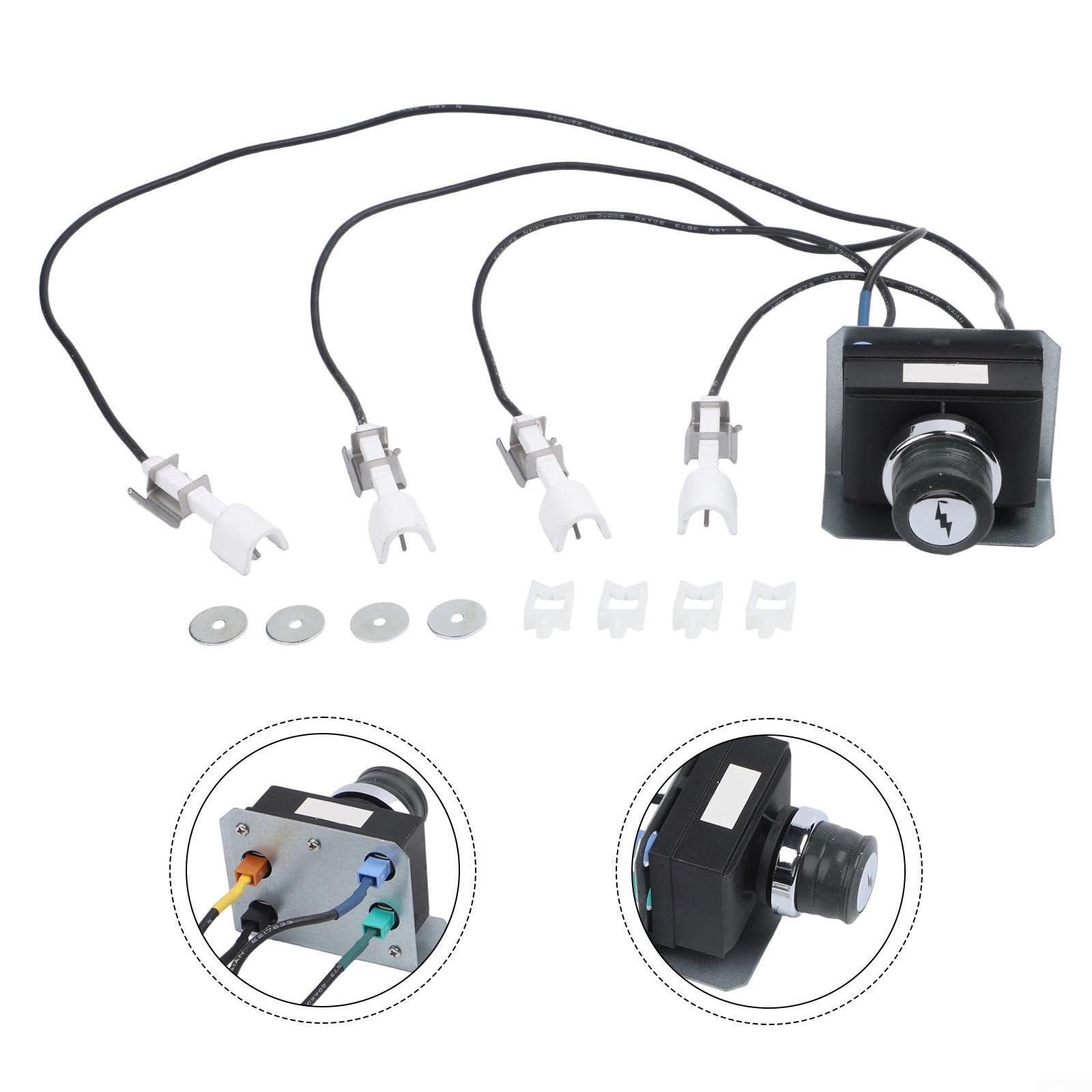 Kit Accensione Per Weber Genesis 300, Kit Accensione Per Griglia A Gas, Ricambio Set Accensione Per Genesis Serie 300