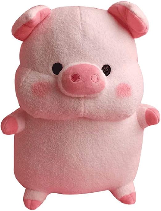 Amazon Co Jp ピンクの豚のぬいぐるみぬいぐるみを抱き締める動物のぬいぐるみ枕を投げるピンクのかわいいピギー超柔らかいかわいいクリスマスぬいぐるみ男の子と女の子のギフト 38cm おもちゃ