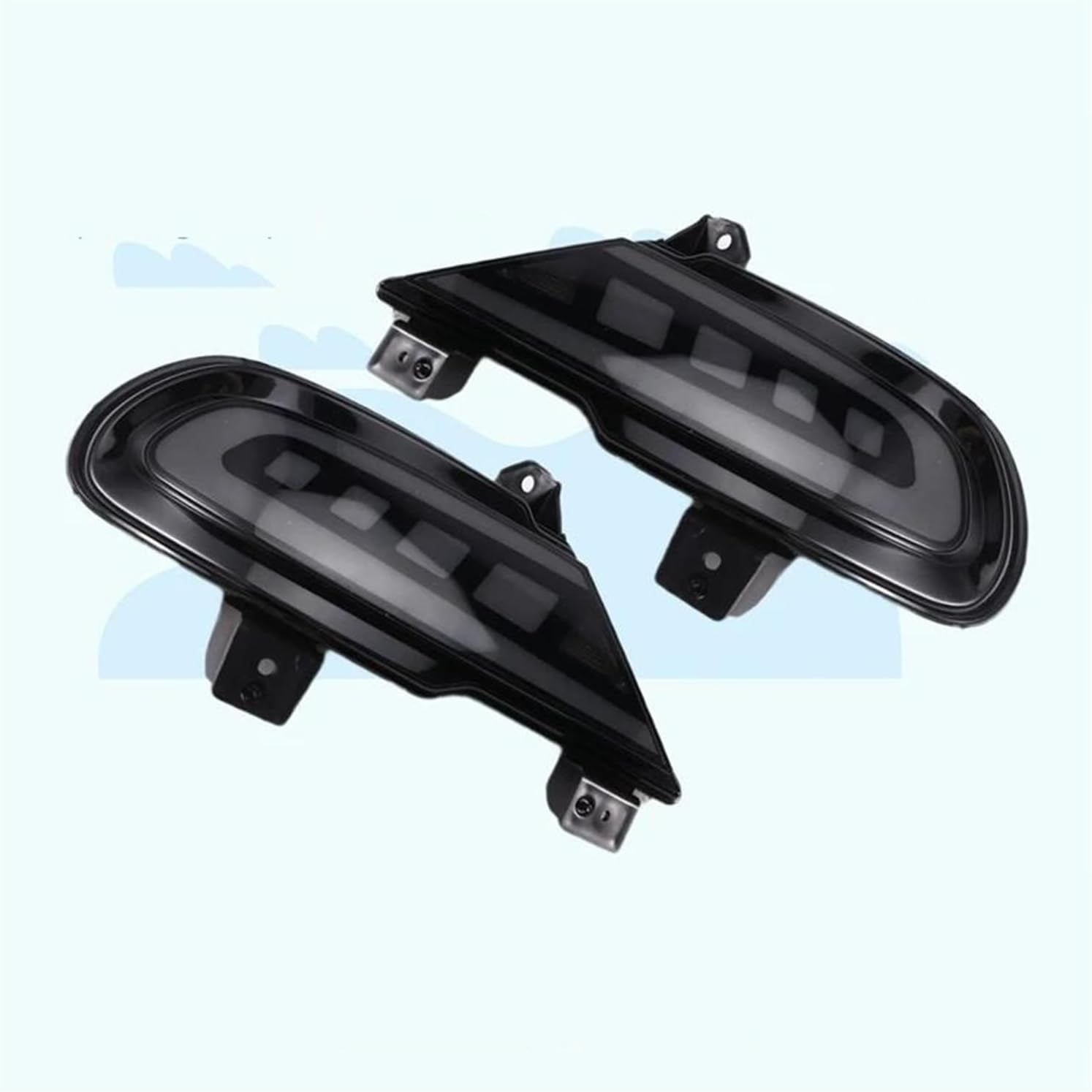 Mirror Indicator Light Car Rear Bumper Lamps For Mitsubishi For Pajero Sports 2013-2015 Brake Turn Signal Backup Reflector Lamp Taillight-A38G
