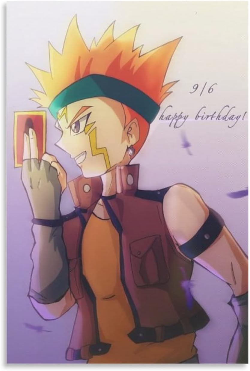 Yu-Gi-Oh! Crow Hogan - Poster da appendere su tela, decorazione da parete  per soggiorno, casa, ufficio, caffetteria, decorazione da parete, 30 x 45  cm : Amazon.it: Casa e cucina