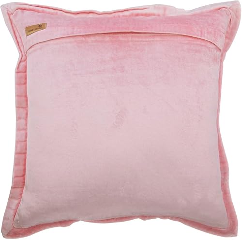 Miniatura 8 de The HomeCentric Funda de cojín para sofá, fundas de almohada color ciruela, fundas de almohada brillantes con cristales, paquete de 2, fundas de