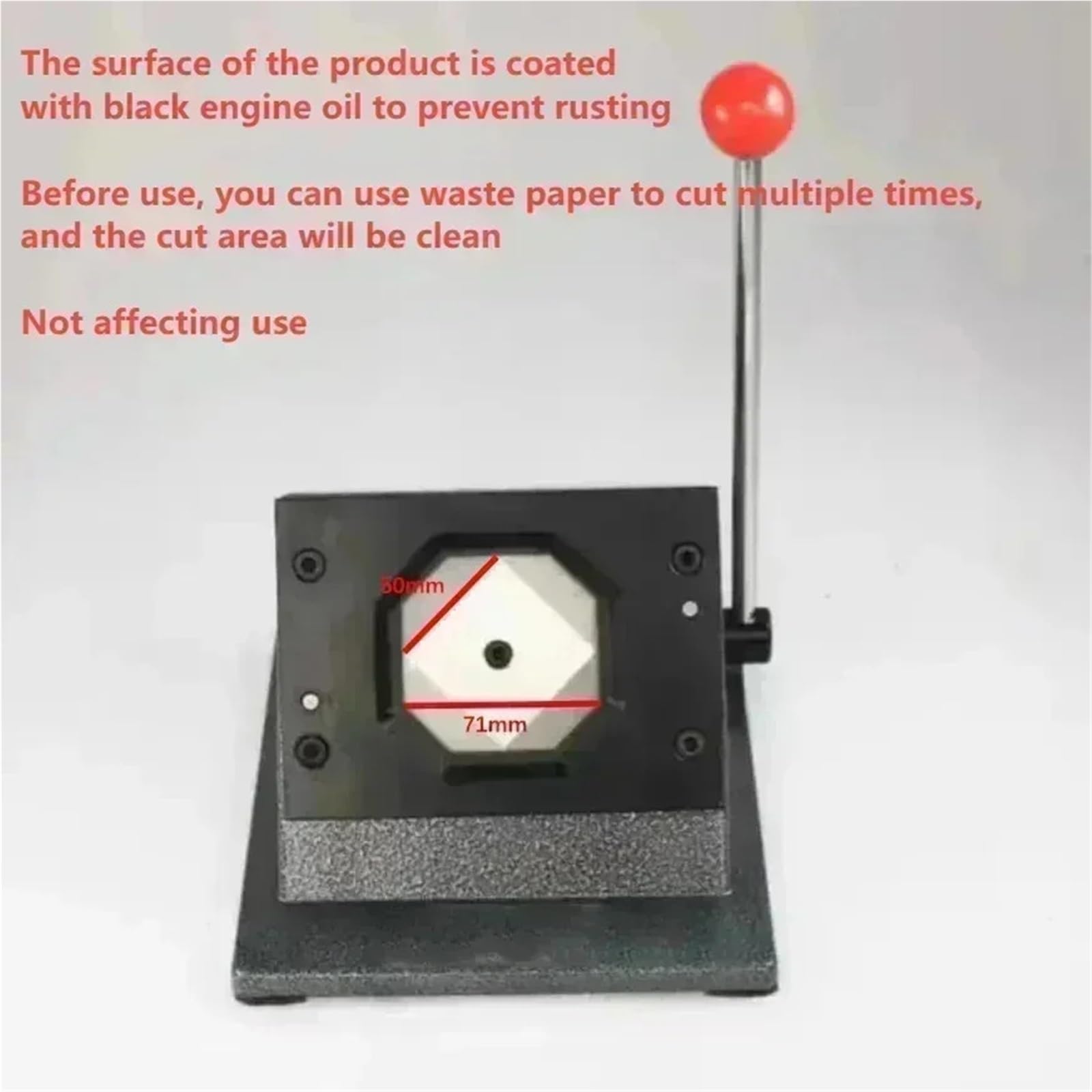 Fridge Magnet Maker 50x50mm kwadratowa naklejka na lodówkę maszyna do robienia magnesów na lodówkę z obcinaczem do papieru materiały magnetyczne