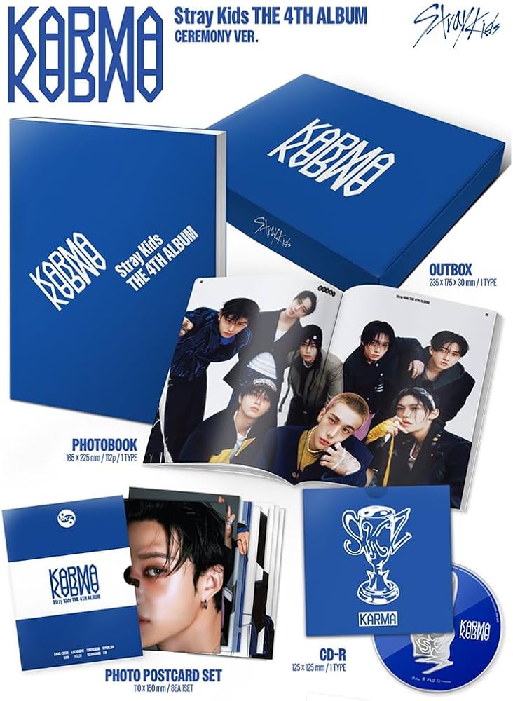 STRAY KIDS KARMA サウェ オフイベ 一次トレカコンプセット Amazon.com: Stray Kids KARMA Album Gift Box Set, Including 55PCS