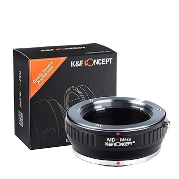 K&F Concept Lens Mount Adapter for Minolta MD Mount Lens to Micro 4/3 Mount Camera