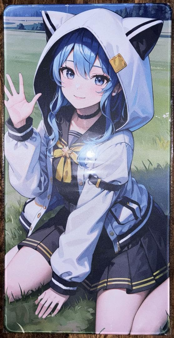 【ホロライブ】 星街すいせい プレイマット Amazon.co.jp: ホロライブ 星街すいせい ラバーマット プレイ