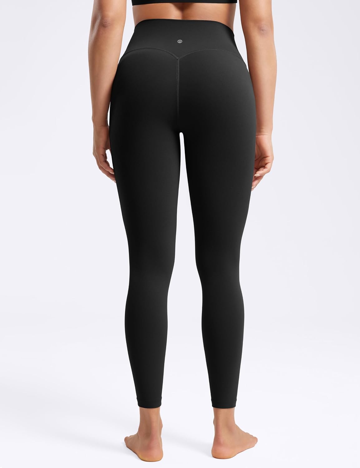 ENERBLOOM Workout Leggings for Women 25"/28" No Front Seam Yoga Pants Athletic High Waisted Soft Gym Tights Running