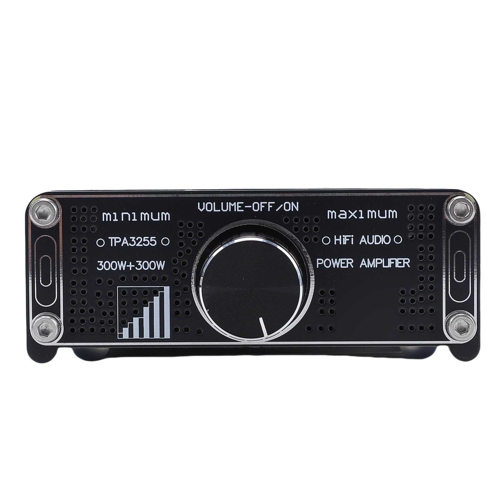 Cryfokt Amplificatore di Potenza HiFi, Amplificatore Stereo a 2 300Wx2 Classe D for Altoparlanti Domestico con TPA3255