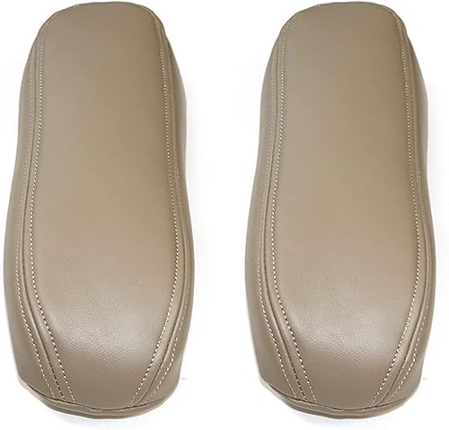 Miniatura 8 de NLQR 2 fundas de cuero gris oscuro para reposabrazos compatibles con Ford F250 F350 Excursion Lariat 1999 2000 2001 2002 2003 2004 2005 2006 2007