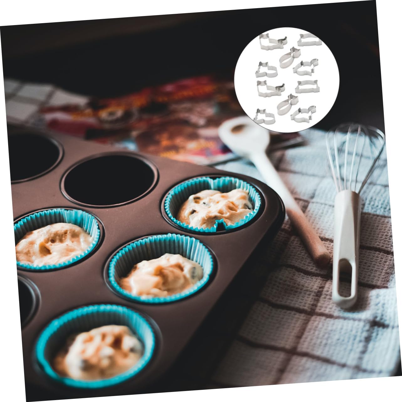 BESTonZON 3sets Stampini Per Biscotti Acciaio Inossidabile Forma Di Gatto Utensili Per Decorazioni Di Biscotti e Frutta Facili Da Pulire e Riutilizzabili Per Cottura e Festa Dei
