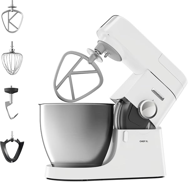 Kenwood Chef XL KVL4100W Stand Mixer with 6.7L Bowl
