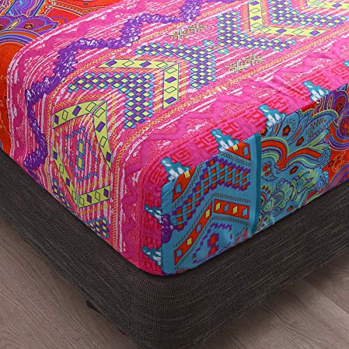 Pangzi Bohemian Retro Bedding Sheet Set,Boho -1 Fitted Sheet thumb #3