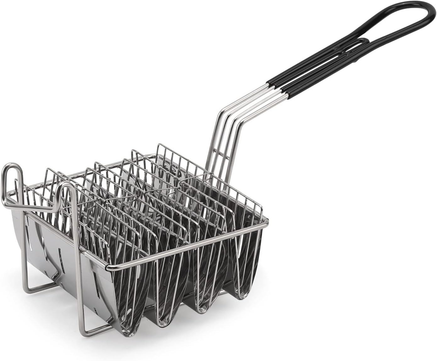 Taco Basket for Frying, Holds 4/6 Shells Deep Fryer Taco