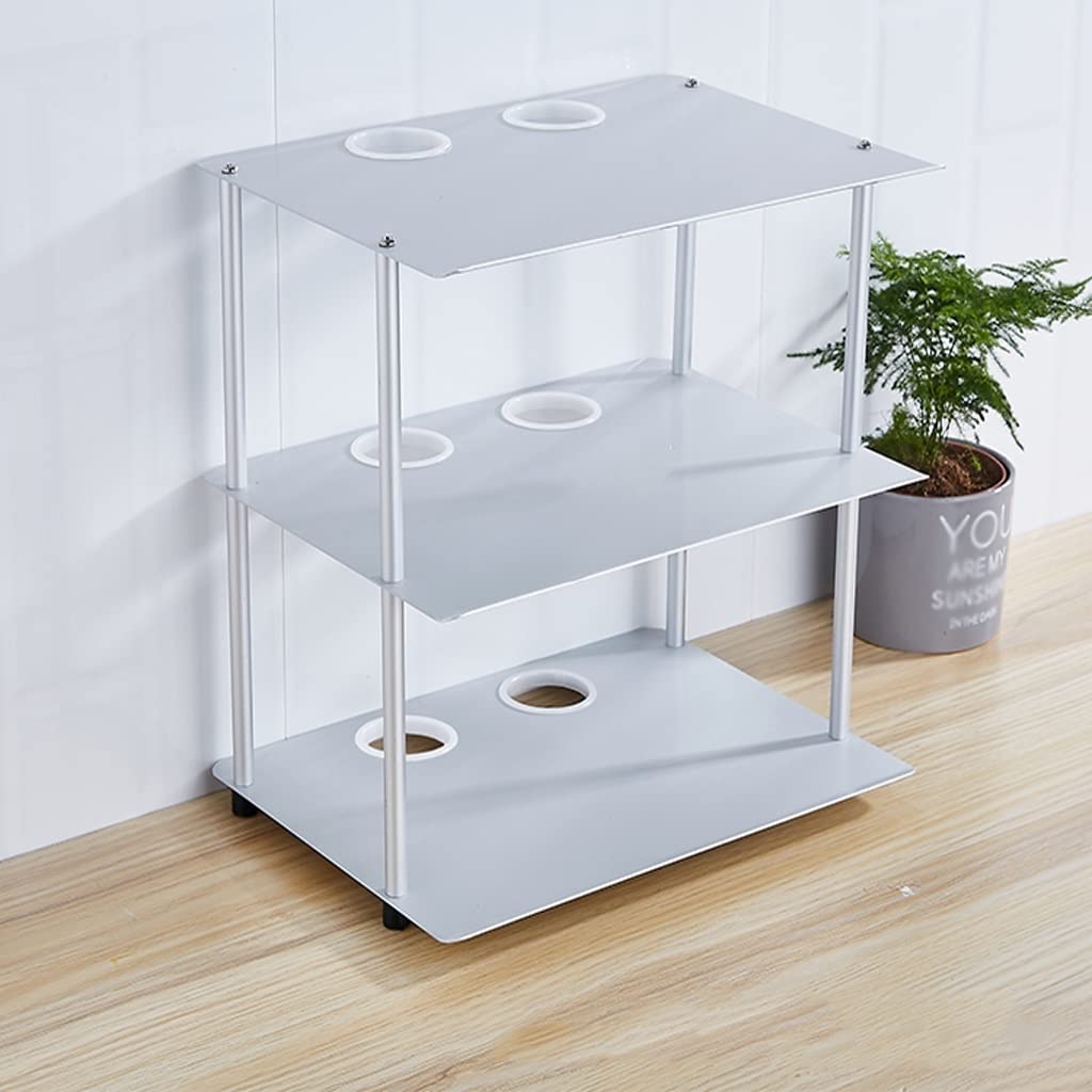 Stand di Stampa per Ufficio Stampante verticale Stampante Staffa in alluminio Office Organizzazione Desktop Storage Storage Bookshelf 3 Tier Organizer Fax Macchina for ufficio Forniture for ufficio St