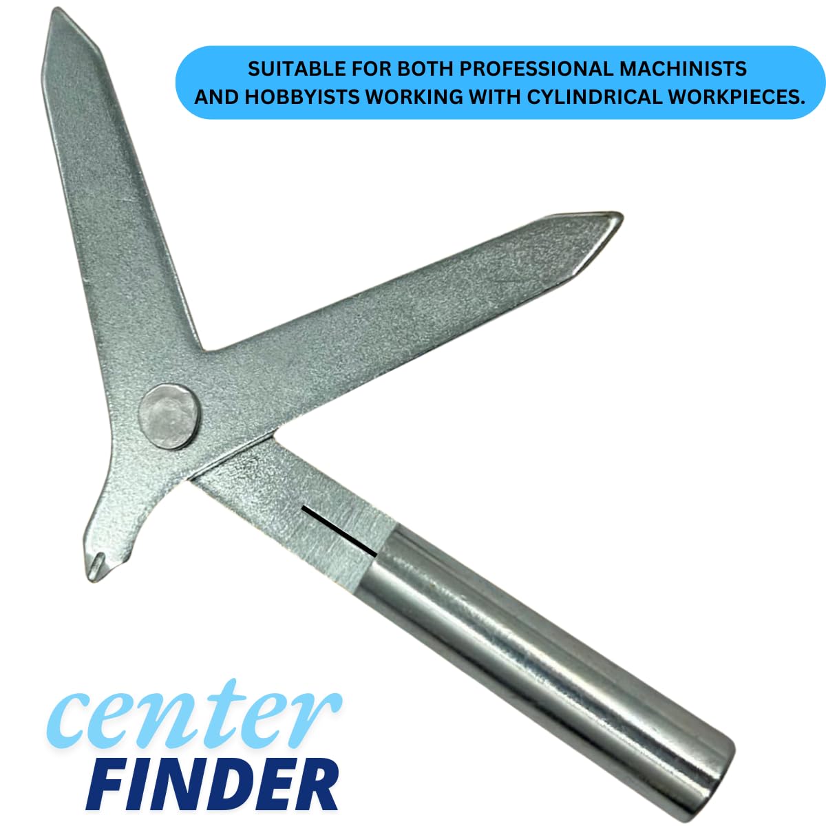 toolusa 10,2 cm Bar Rond Centre Finder