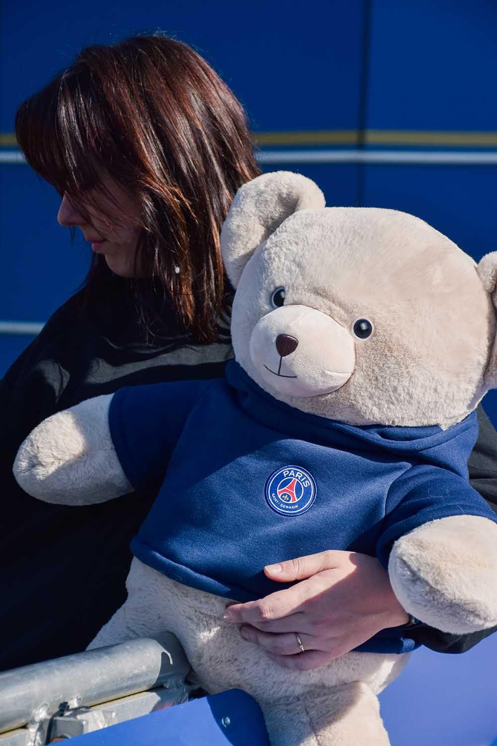 Paris Saint-Germain PSG Teddybeer in Sucker Jersey, 15 cm, officiële collectie