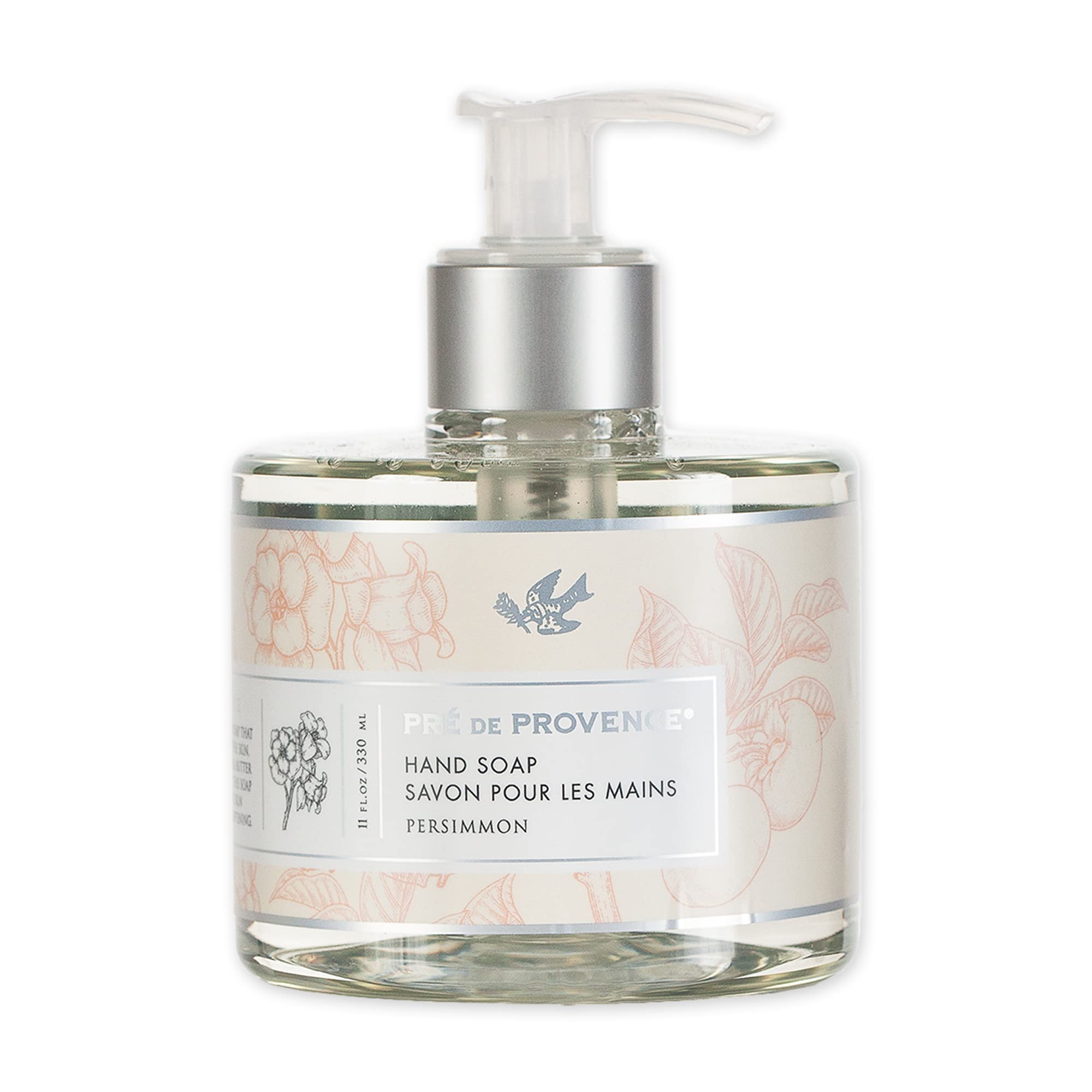 Pre de Provence Collection Liquid Hand Soap, Sooths & Softens while Cleansing, Enriched with Shea Butter, Vitamin E & Glycerin, Soft & Soothing, 11 fl