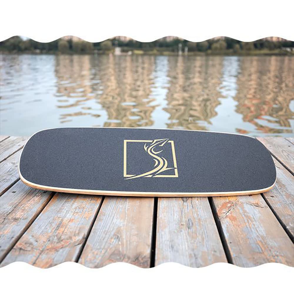 Deska do ćwiczeń z rolką, drewniana deska do balansowania, do surfingu, snowboardu, narciarstwa, jazdy na deskorolce