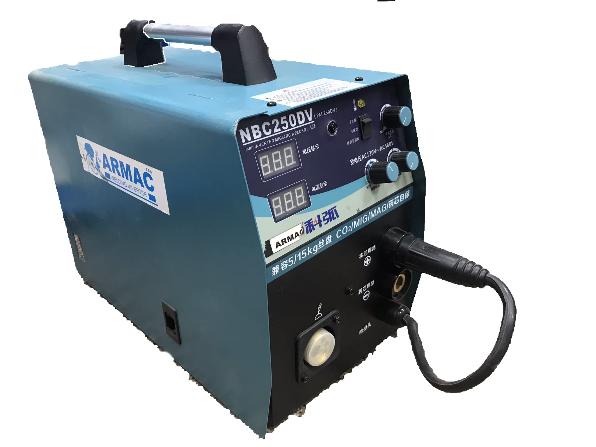Buy ARMAC RELIABLE 250AMP ARC/MIG/TIG 3 IN 1 welding machine with 1