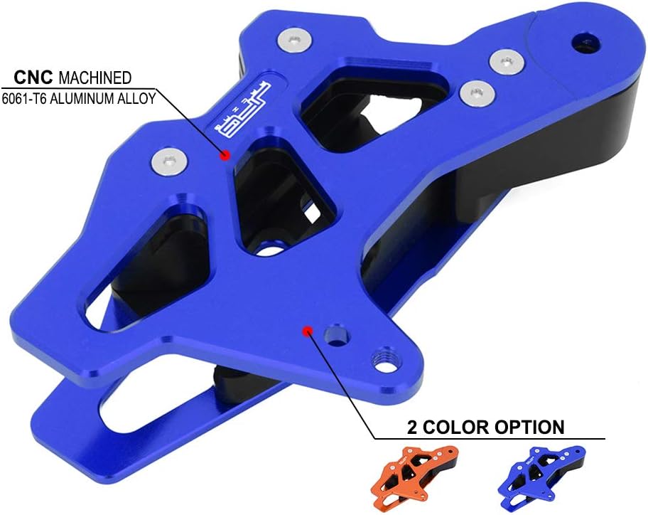 Motorcycle Rear Chain Guide Guard Protector CNC For Husqvarna FC TC FE TE FS FX TX 125 250 300 350 450 501 14-18 TC85 15-18 701 Enduro Supermoto 16-18 Husaberg FE FX TE 2009-2013 Blue