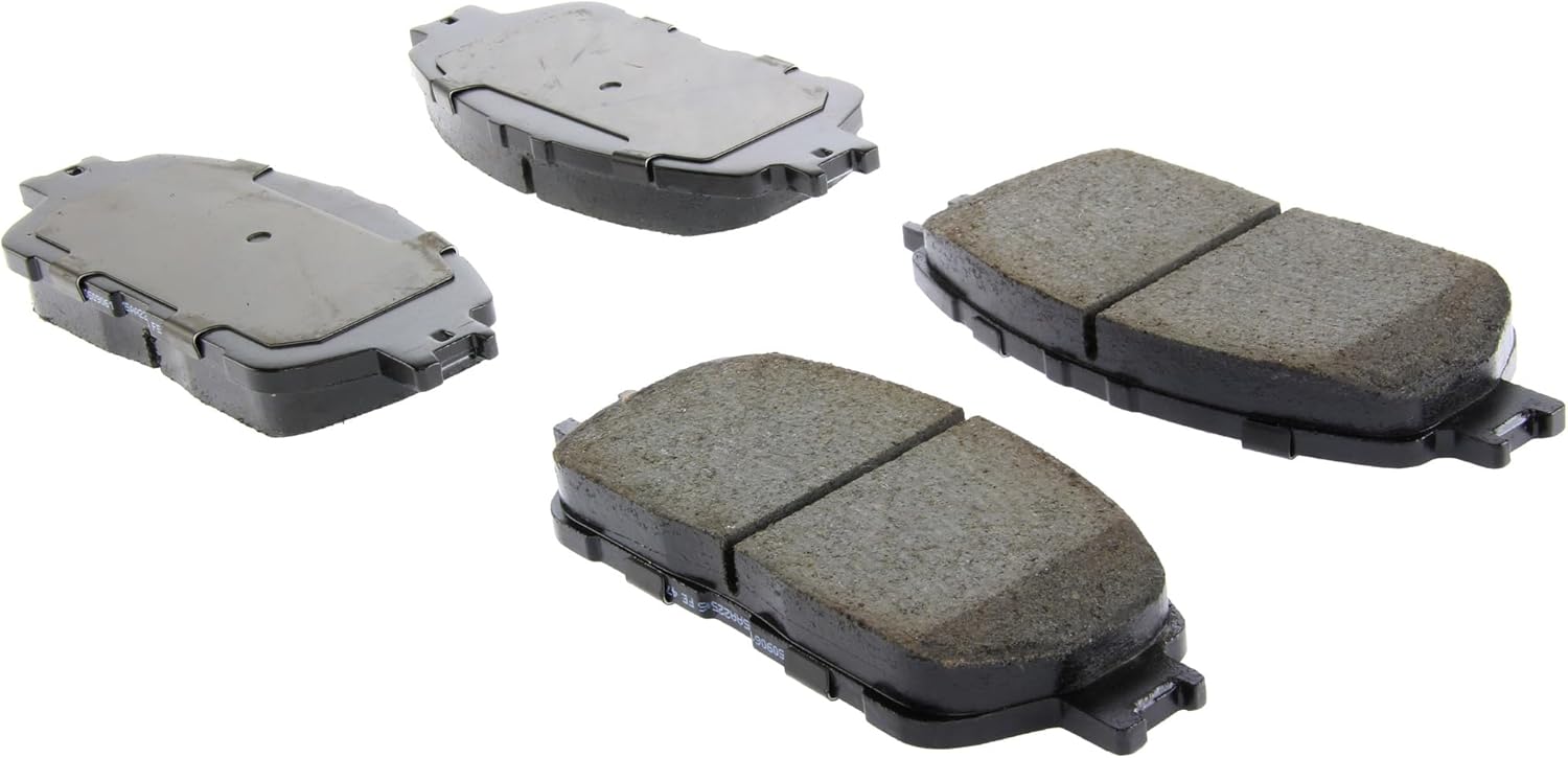 Centric 105.09061 Posi Quiet Premium Ceramic Disc Brake Pad Set with Shims For Select Toyota and Lexus Model Years
