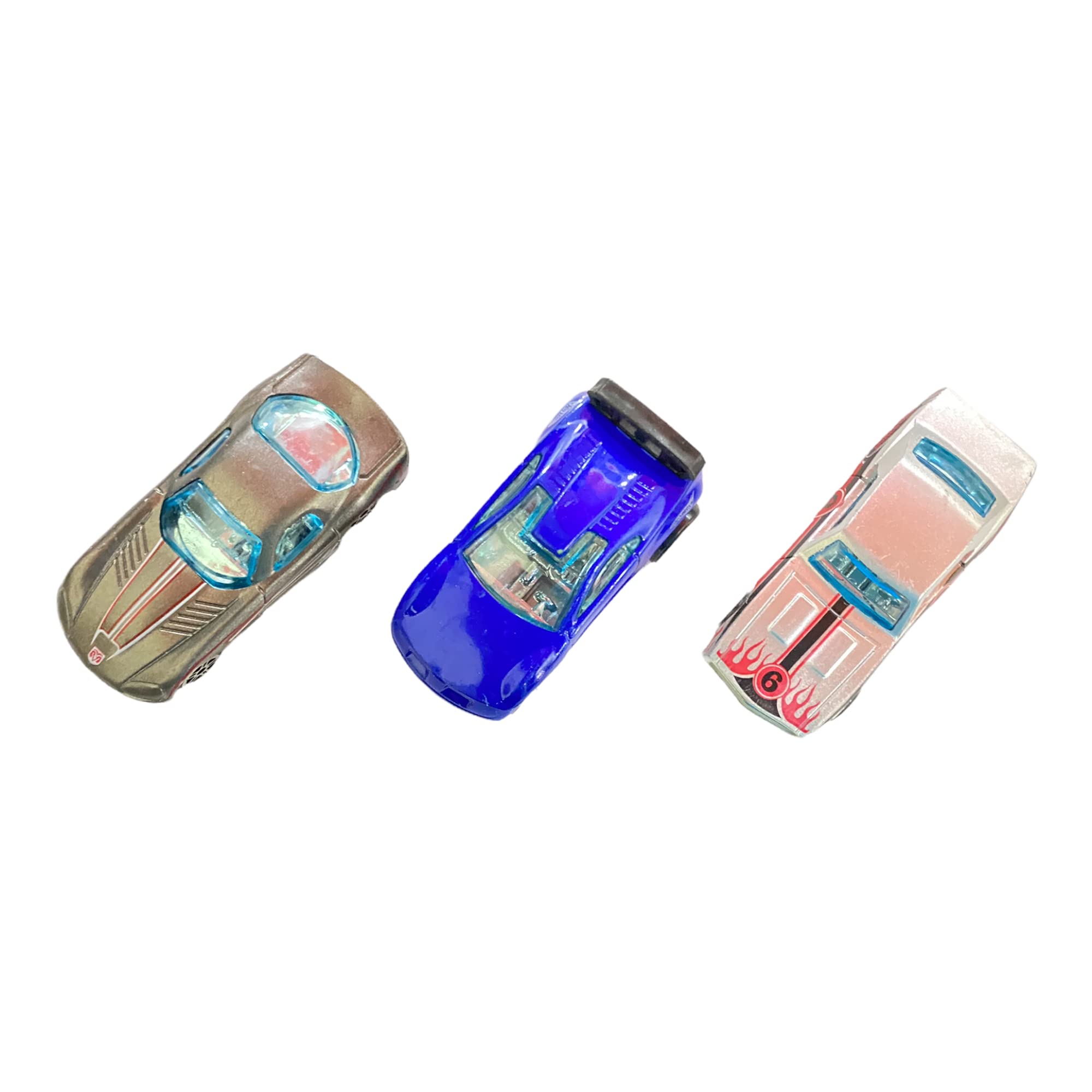 G.FIDEL Mini Cars for Kids-Assorted Die-Cast Metal Cars (Multi-Colors) Randon Design (3 pcs Set) 1