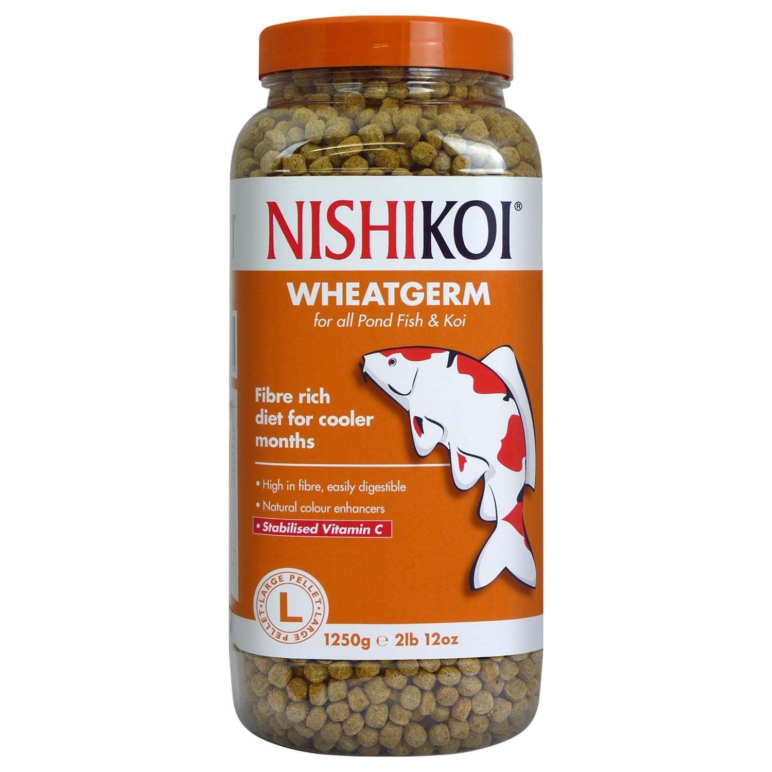 Nishikoi Wheatgerm 1250G Fish Food Large Pellet