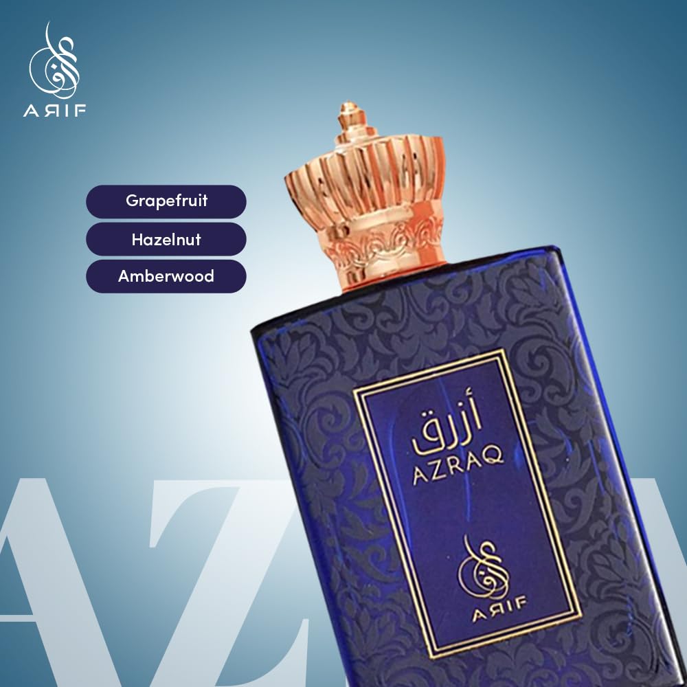 Amazon.com : ARIF Azraq Perfumes – Fruity & Fresh Eau de Parfum