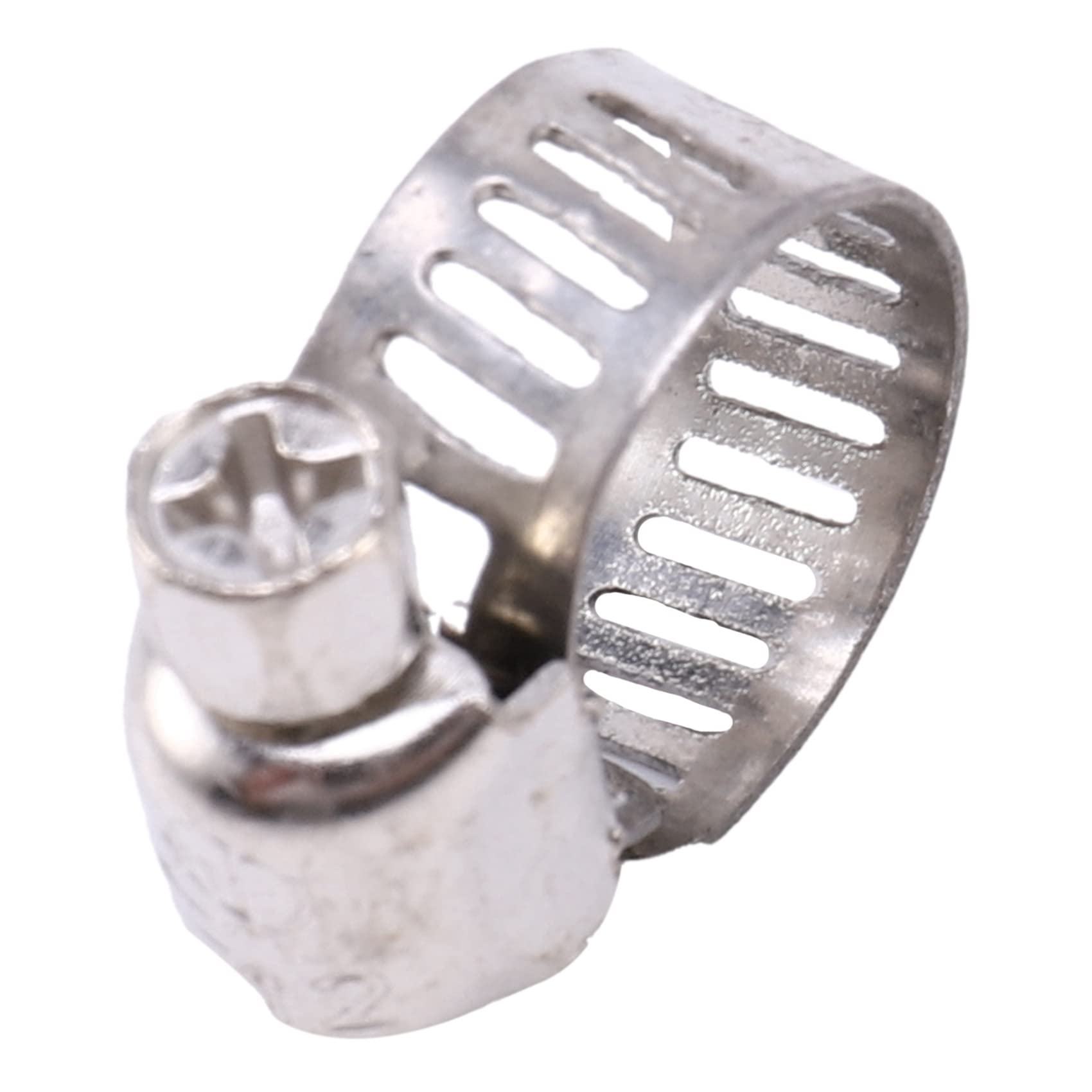 48 Fascette Stringitubo Regolabili In Acciaio Inox - Diametro 6-12 Mm, Larghezza 8 Mm, Per Auto, Tubi Carburante E Idraulica - 5