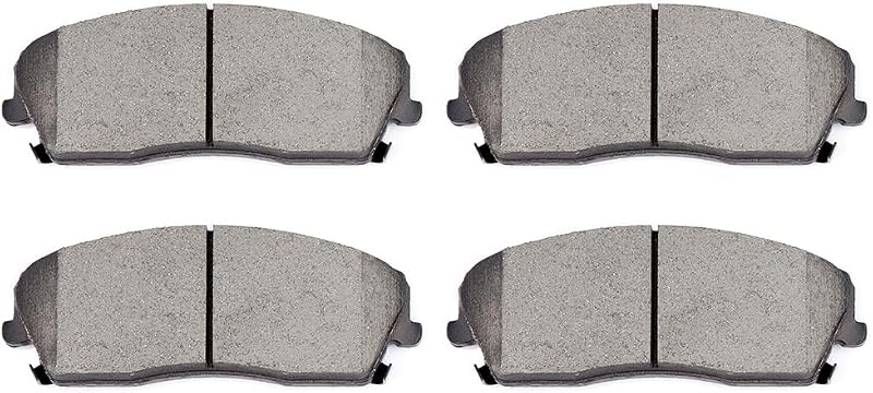 Pastilhas de freio dianteiras SCITOO D1056-7962 cerâmicas para Chrysler 300, Dodge Challenger, Charger e Magnum – 1 unidade