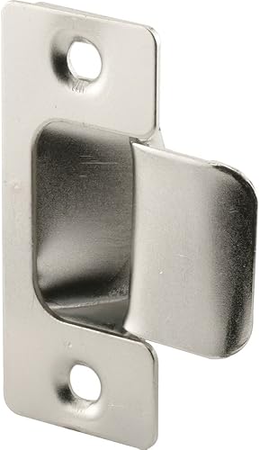 Prime-Line U 10278 - Cerradura de puerta ajustable de dos piezas, cromada (paquete individual)