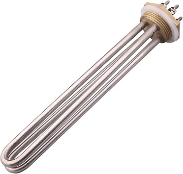 Element Heating Heating Element 24V 900W&230V 3KW Combined DN32 / 1 1/4" BSP / 42MM SUS304 Immersion Water Heater