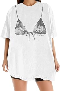 2025 - Camiseta casual para mujer con gráficos divertidos, linda camiseta ligera para el día a día y la relajación Botones Negro