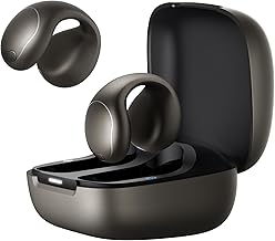 Anker Soundcore C40i (Bluetooth 5.4) Open Ear Wireless Earphones, Ear Cuffs, IPX4 Waterproof, Up to 21 Hours Playtime, Multipoint Connection, PSE Technical Standards Compliant, Metallic Gray