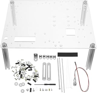 GALPADA Open Air PC Case Rack Motherboard Stand Mini Small Form Factor Micro ATX Open Computer Chassis Base