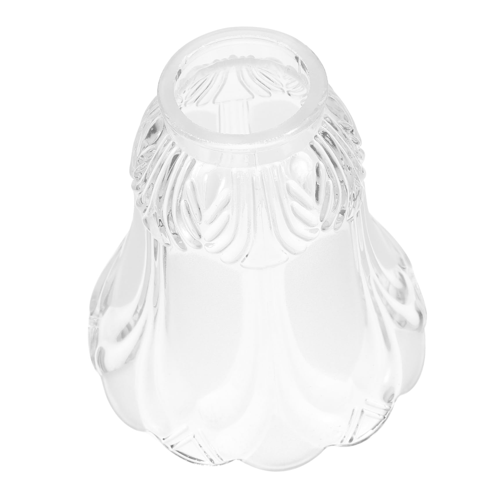 iplusmile Paralumi Leggeri e Decorativi in Vetro di Ricambio a Forma di Campana 4 Pezzi per Lampadari e Lampade da Parete per Arredamento Casa