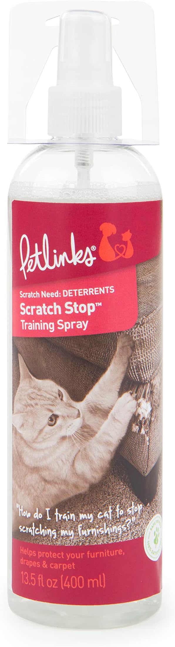 PetlinksScratch Stop Scratching Deterrent Spray - 7 Fluid Ounces