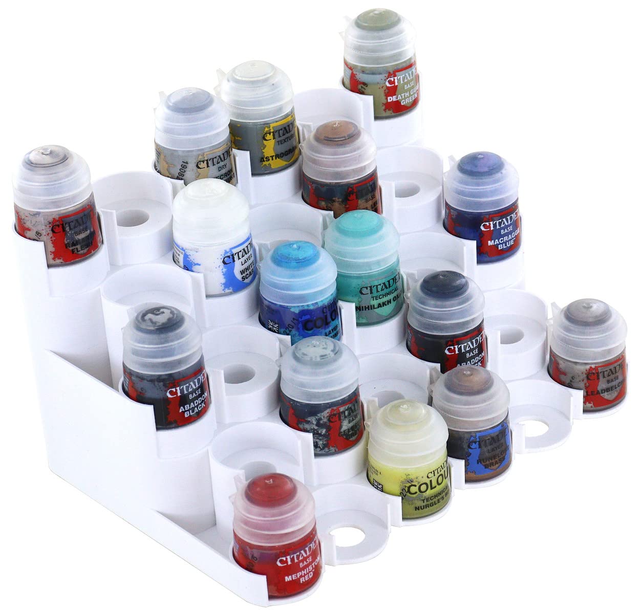 Paint Rack für 28 Citadel Farbtöpfchen (12 ml / 18 ml / 24 ml