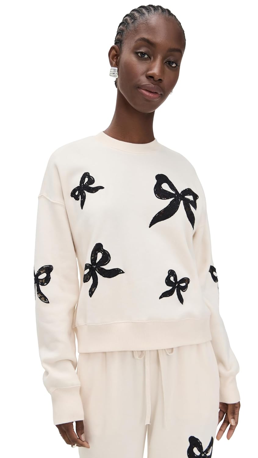 LOVESHACKFANCY Womens Linetta Pullover