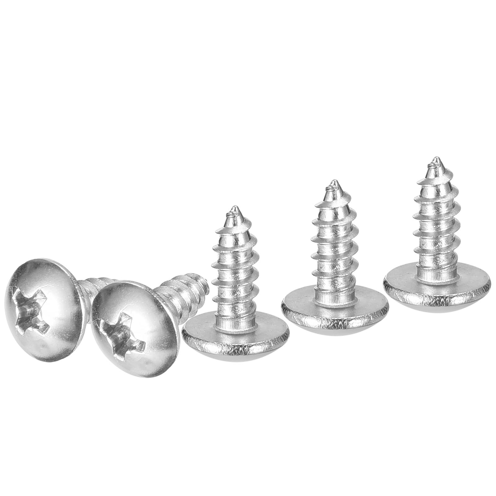 DTGN #6x3/8 Sheet Metal Screws, 100 Pack, for Wood Furniture