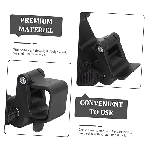 Miniatura 5 de Beatifufu Cochecito Accesorios para bebés Carrito rodante de plástico Taburete de pie Cochecito de bebé Pedal de pie Pedal de arrastre Pedal de