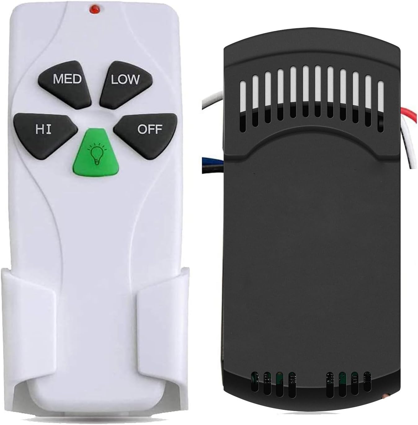 Ceiling Fan Remote Control Kit,Light On/Off & 3Speed