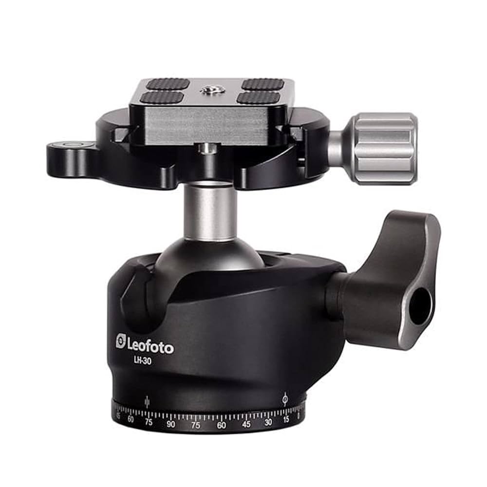 Amazon | LEOFOTO LH-30 30mm 薄型ボールヘッド Arca/RRS 独立